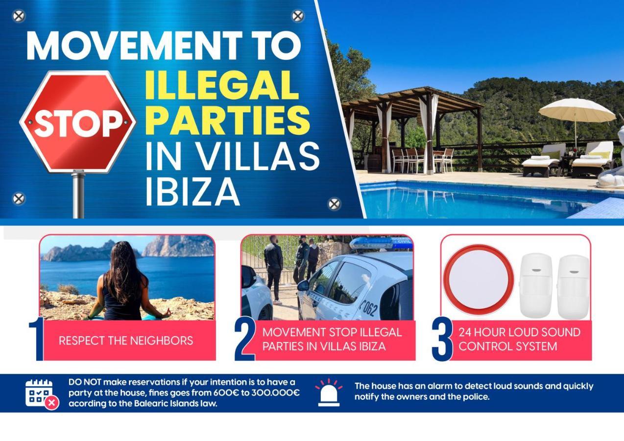 Villa Can Rafalet San José Eksteriør billede